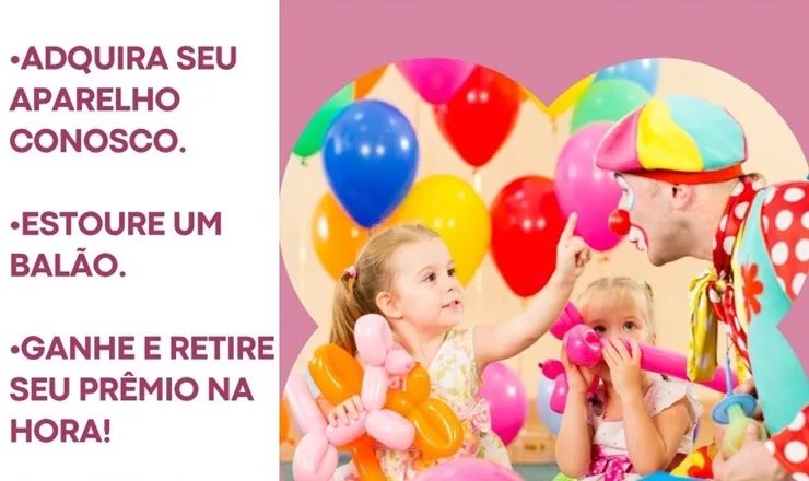 ESTOUROU, GANHOU! Icone Store lança promoção do mês das crianças e presenteia clientes com brindes e descontos