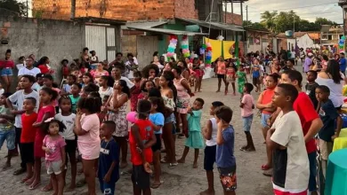 11ª edição do projeto social "Faça uma Criança Feliz" é realizada em Conceição do Jacuípe. Foto: Reprodução/Arquivo pessoal