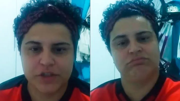 Vanessa, torcedora do Vitória, denunciou caso nas redes sociais. Foto: Reprodução/ Redes Socias