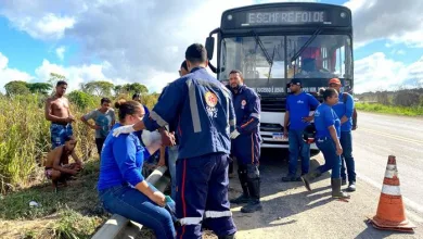 Vítimas foram levadas para o hospital com escoriações e em estado de choque - Foto: Reprodução/Radar News