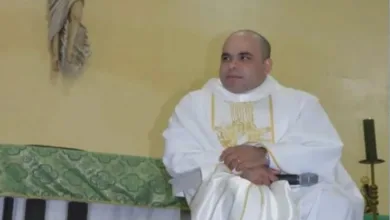 Padre que estava desaparecido na Bahia é encontrado no Espírito Santo, diz Diocese — Foto: Reprodução/TV Santa Cruz