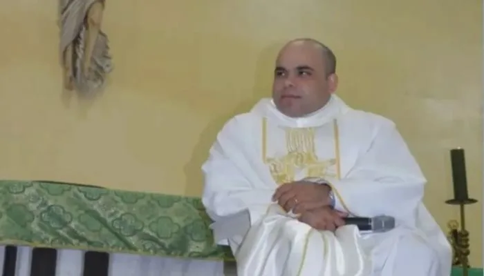 Padre que estava desaparecido na Bahia é encontrado no Espírito Santo, diz Diocese — Foto: Reprodução/TV Santa Cruz