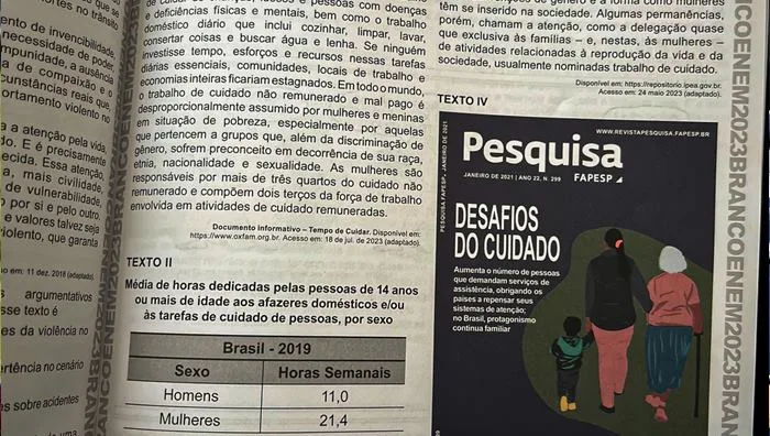 Inep aciona PF por suposto vazamento da prova de redação do Enem. Foto: Reprodução| Redes Sociais