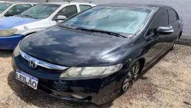 Carro pode ser arrematado por lance mínimo de R$ 4 mil em leilão do Detran-BA — Foto: Divulgação/Detran-BA