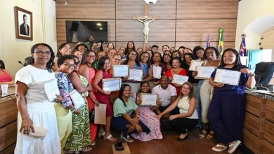 A cerimônia de posse foi realizada nesta segunda (18), na Câmara Municipal - Foto: ASCOM/Santo Amaro