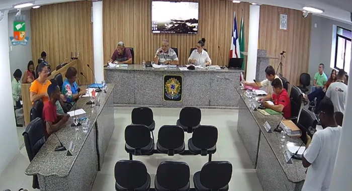 Audiência Pública da Câmara Municipal de Amélia Rodrigues - Foto: Reprodução/Vídeo