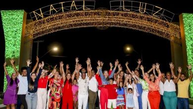 Prefeitura de Santo Amaro inaugura decoração do Natal Luz 2023 - Foto: Fala Genefax