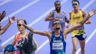 Júlio Cesar conquista ouro no atletismo e bate recorde mundial na Paralimpíada de Paris- Foto: Reprodução/Wander Roberto/CPB