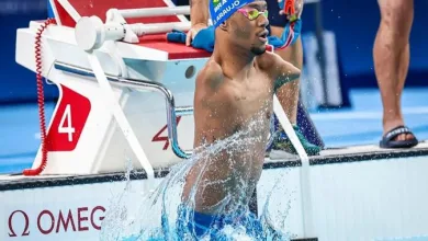 Paris-2024: Gabrielzinho confirma favoritismo e leva medalha de ouro nos 100m costas- Foto: Reprodução / CPB