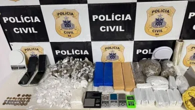 Homem é preso com grande quantidade de drogas em Feira de Santana- Foto: Divulgação