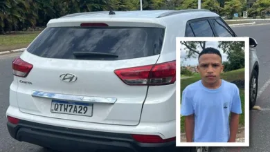 Assaltante de veículo é preso pela terceira vez após ir à audiência com carro roubado- Foto: Reprodução/Redes Sociais