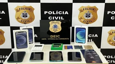 Trio é preso suspeito de integrar organização criminosa especializada em golpes digitais - Foto: Divulgação/Polícia Civil