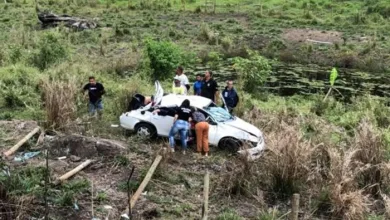 Mulher morre e família fica ferida em acidente de carro na Bahia- Foto: Reprodução/Redes Sociais