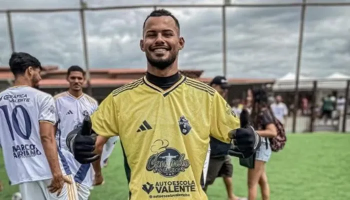 Goleiro de futebol amador é morto a facadas — Foto: Reprodução/Redes Sociais