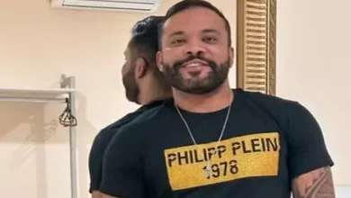 O corpo de Gleidson de Jesus Nery tinha marcas provocadas por golpes de faca — Foto: Reprodução/Redes Sociais