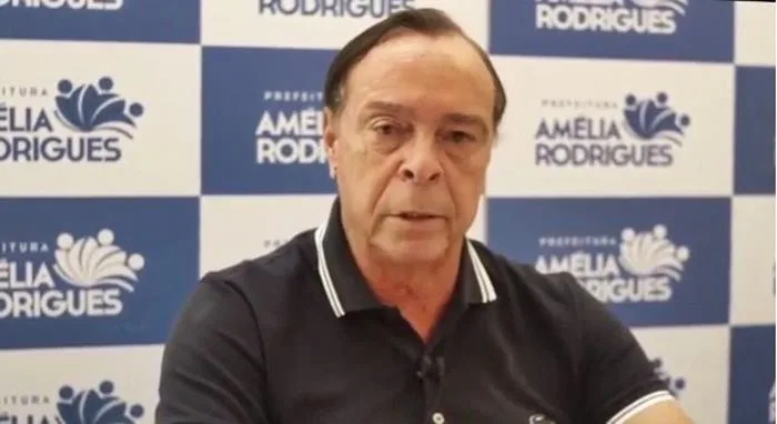 Paulo Falcão (AVANTE), ex-prefeito de Amélia Rodrigues - Foto: Reprodução